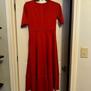 Red Maxi Dress Size L